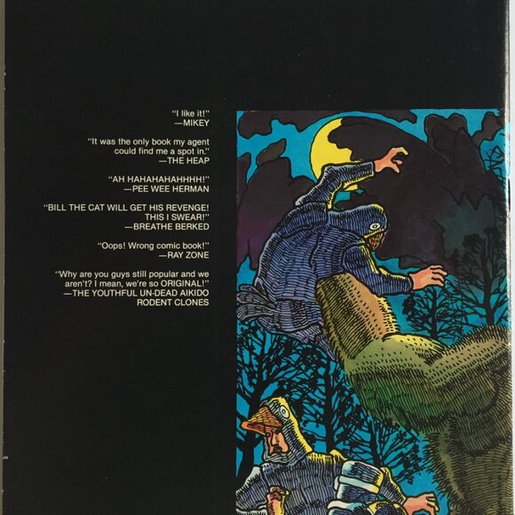 Adolescent Radioactive Black Belt Hamsters #4 (Nov 1986, Eclipse) - Picture 7 of 10